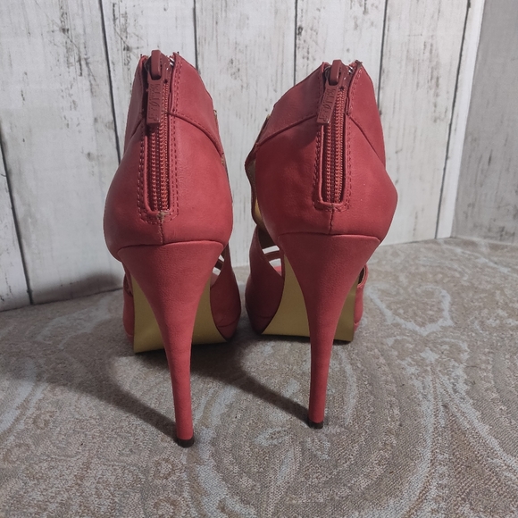 Michael Antonio  Womens sz 10 leather high heels - Picture 4 of 10